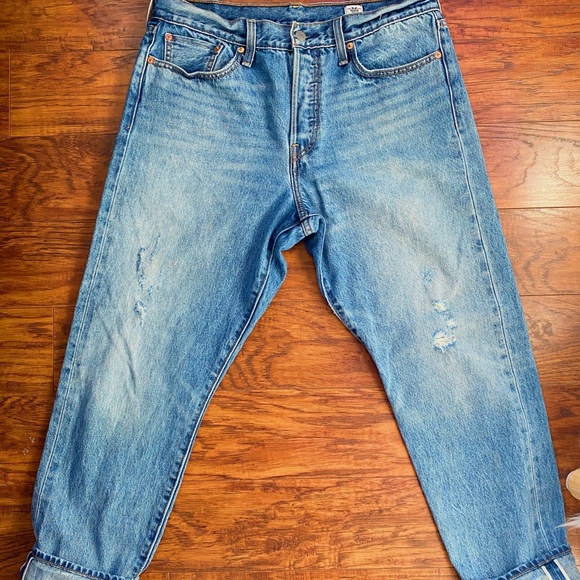 Levi White Oak Cone Denim Jeans - Picture 3 of 5